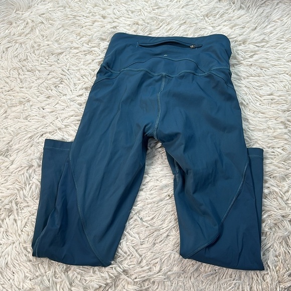 Lululemon Hot Pursuit High-Rise Crop 21" Petrol Blue - Picture 5 of 7